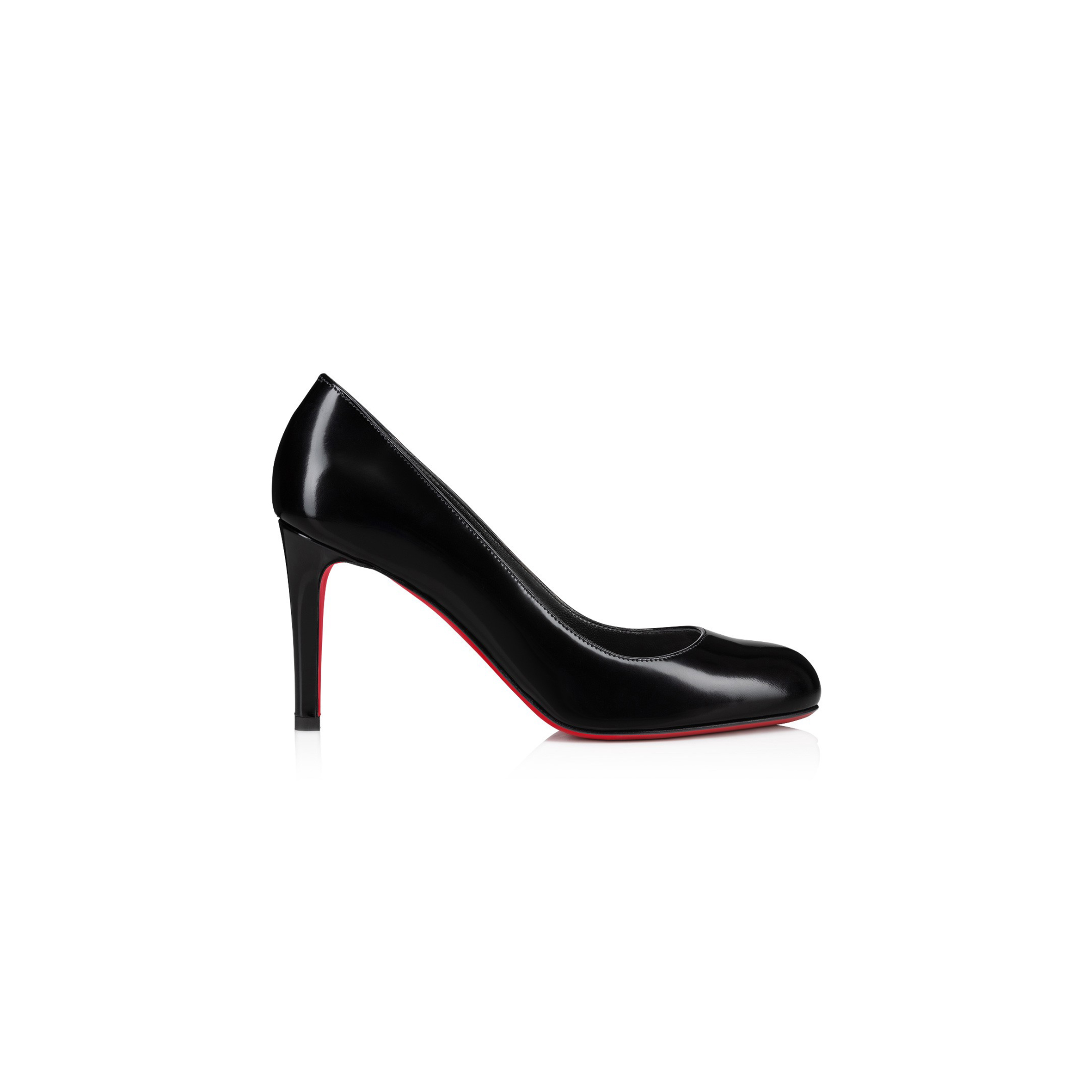 Ch**an louboutin pumppie 85 mm pumps-calf leather-black-women 3230631b439